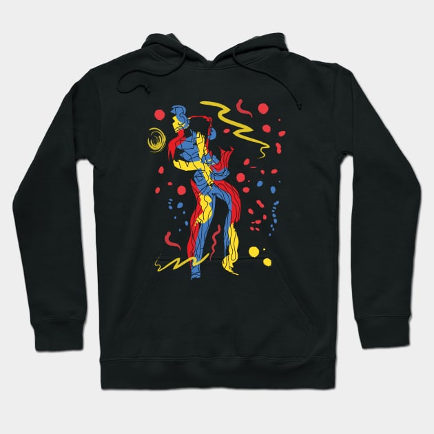 Funny Saxophone Player Hoodie by jazzworldquest